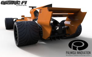 Palmiga.com Rubber3Dprinting.com OpenRC F1 low-profile aqua tire